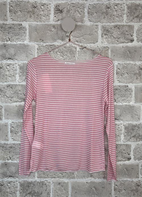 CABANA LIVING BLUSE, STRIPE CASH, ROSA